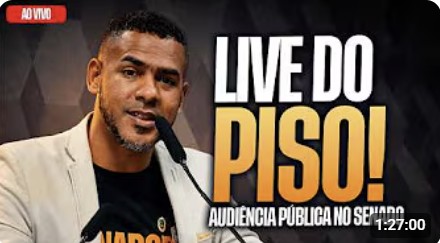 PISO SALARIAL: Audiência pública no Senado